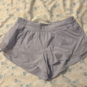 lavender lululemon shorts size 10